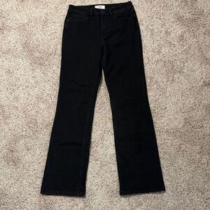 Wrangler Black High Rise Bootcut Jeans Size 6